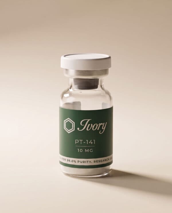 PT-141 (Bremelanotide) — Ivory research vial